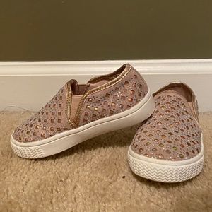 Cupcake Couture Toddler Girls Sz 7 Slip On Shoes